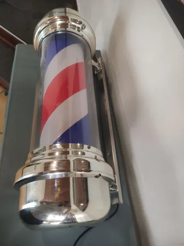 Barber Pole 70 cm luz LED 
