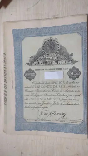 Apólice da Dívida Pública Federal 1939