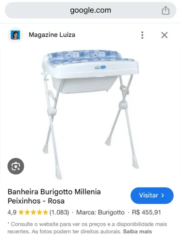 Banheira Burigotto Millenia