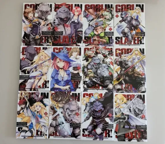 Mangá Goblin Slayer - Vol 1 ao 12