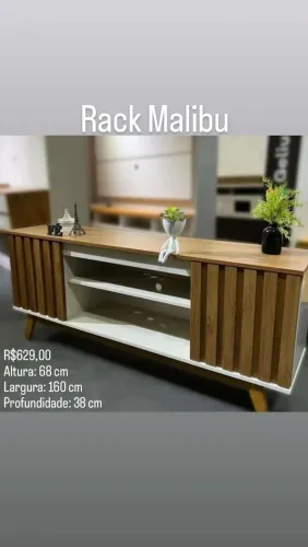 Rack Malibu - Design moderno e funcional
