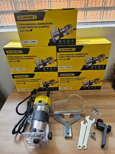Tupia laminadora manual 600w 110v