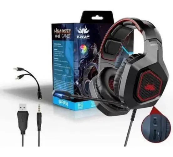 Fone de ouvido gamer