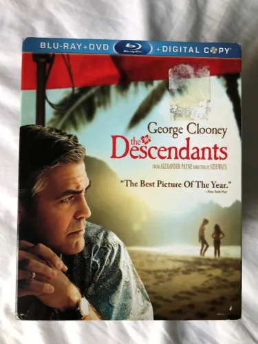 Blu-Ray Os Descendentes. Importado. Sem legendas em Português