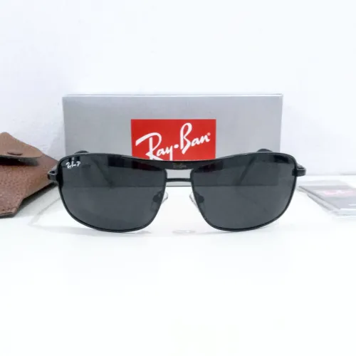 Óculos de sol Ray ban Demolidor 8013 preto Tam maior unissex novo 