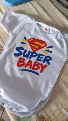 Body infantil personalizado COM SUA ARTE