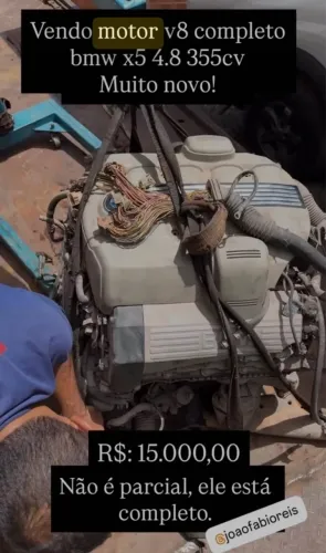 Motor V8 BMW X5 2009