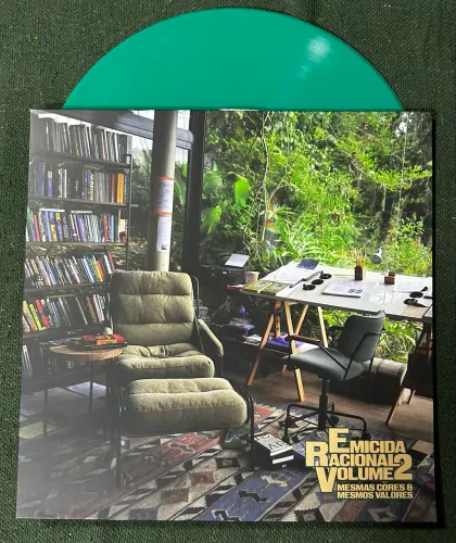 emicida - racional vl 2, mesmas cores & valores vinil/lp