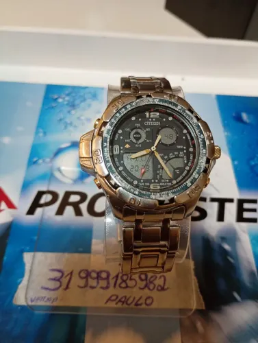 Relógio Citizen Promaster C720 (temperatura)