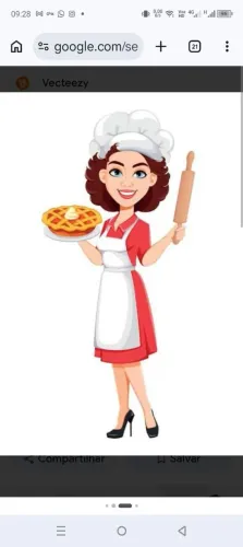 Cozinheira profissional