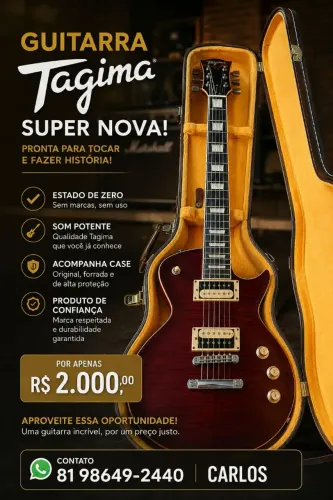 Guitarra elétrica Tagima