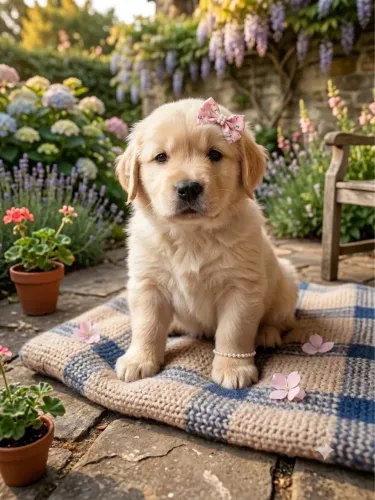 Filhotes de Golden retriever fêmea! Promoção hoje