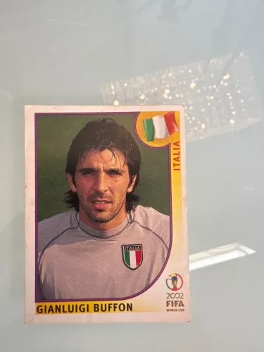 GIANLUIGI BUFFON FIGURINHA PANINI 2002 JAPÃO/KOREIA