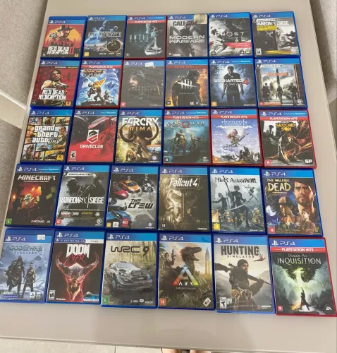 Jogos Ps4 impecáveis