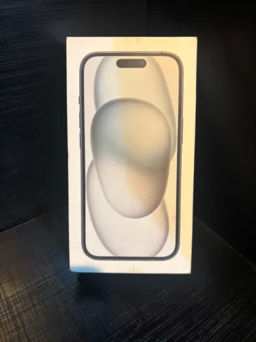 iPhone 15 128gb black (sim físico+esim) novo com 1 ano de garantia Apple