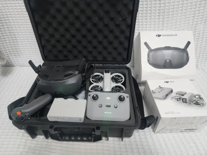 Drone DJI Neo com Goggles N3 completissimo, estado de novo