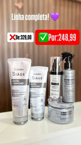 Kits Siàge Eudora em promoção