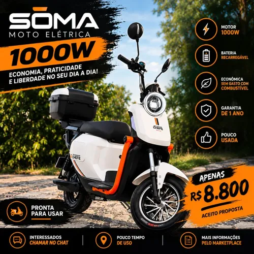 ? Moto Elétrica Soma - 1000W