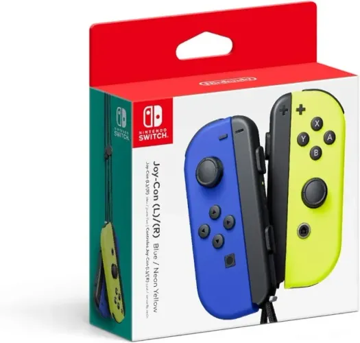 JOY-CON (L)/(R) AZUL/AMARELO NOVOS LACRADOS ORIGINAIS