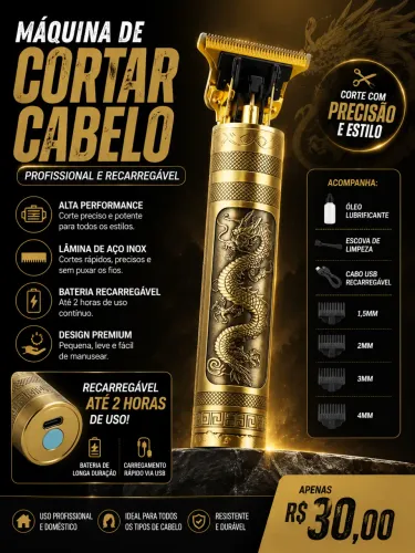 Máquina de corte de cabelo
