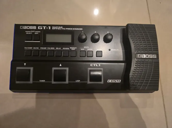 Pedaleira de Guitarra Boss Gt1
