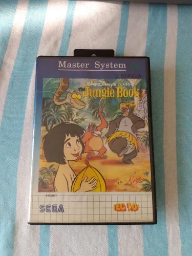 Fita The Jungle Book para Master System (Mogli, o menino lobo)