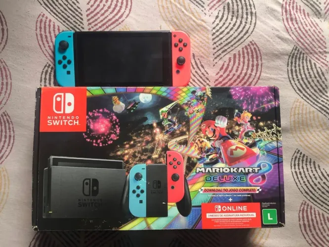 Nintendo switch Mário Kart 8 Deluxe