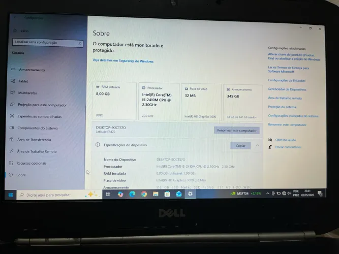 Notebook Dell