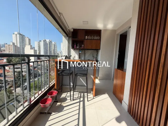 APARTAMENTO À VENDA NA MOOCA - 2 DORMITÓRIOS, 1 SUÍTE, 2 VAGAS DE GARAGEM.