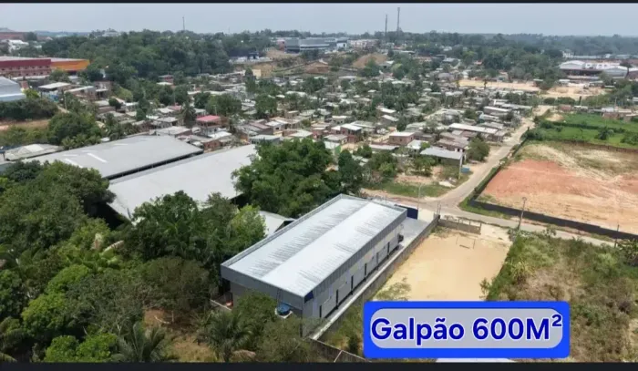 GALPÃO COMERCIAL NO TARUMÃ | 600 m² | DOCA EM MANAUS.