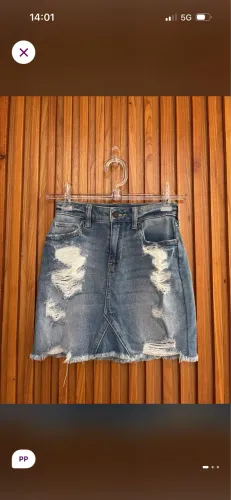 Saia jeans - HOLLISTER