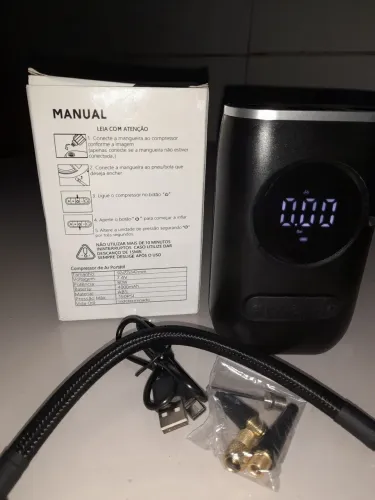 COMPRESSOR PORTÁTIL!