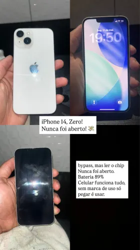 iPhone 14, Nunca foi aberto Bypass