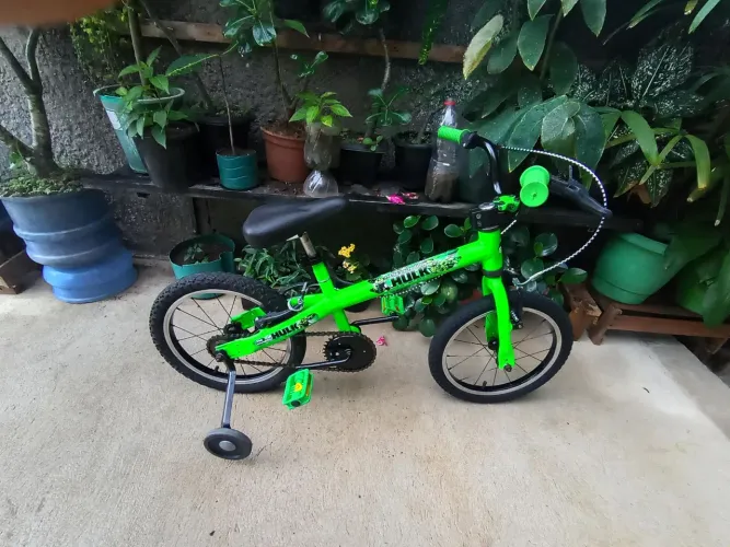 Bicicleta infantil aro 16 reformada 