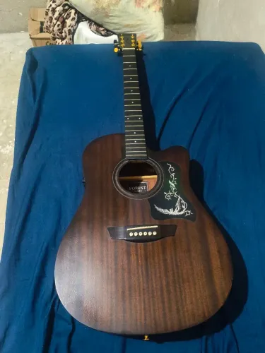 Violão Strinberg FS4D Tobacco Satin + Capa Voik + Kit Acessórios & Upgrades (Com NF)