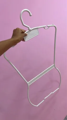 Cabide silhueta branco