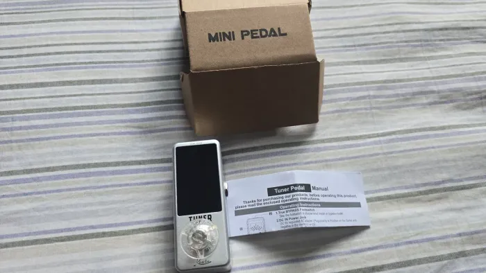 Rowin Pedal afinador cromático de guitarra de alta precisão Tre Bypass