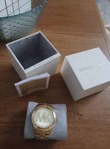 Relógio da Michael Kors original banhado ouro 18 k