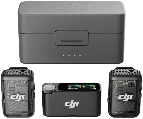 Microfone Digital Wireless DJI Mic 2 Charging Case