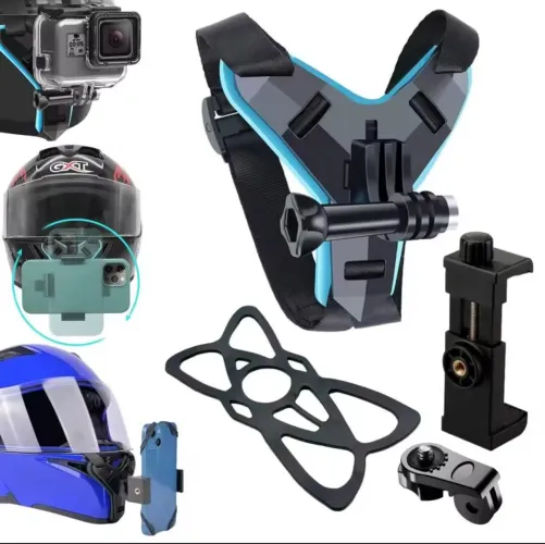 Suporte de celular para capacete
