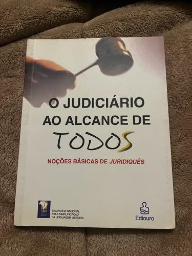 Doação livro de direito - judiciário ao alcance de todos