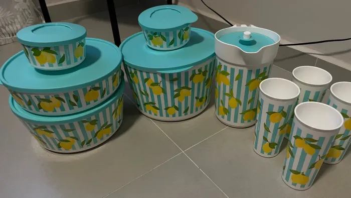 Conjunto 10 peças Tuppuware