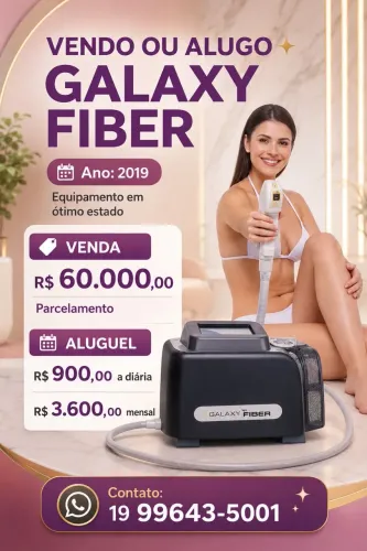 Aparelho Depilação a Laser - Galaxy Fiber