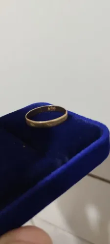 Aliança de ouro 18k pra vender logo 600