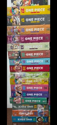 Mangas lindos one piece tres em um!!!! Volumes do um ao trinta e sete! Vide descrição 