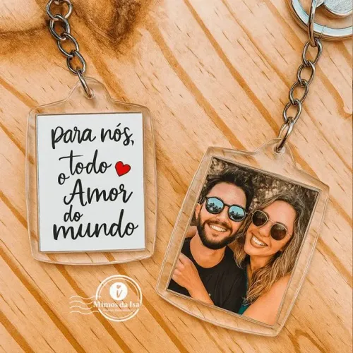 Chaveiro personalizado Sua ideia