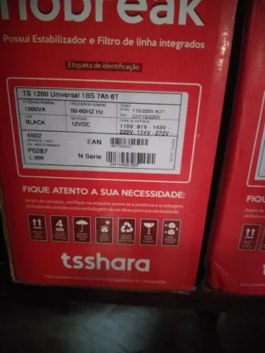 Nobreak tshara 1200 universal