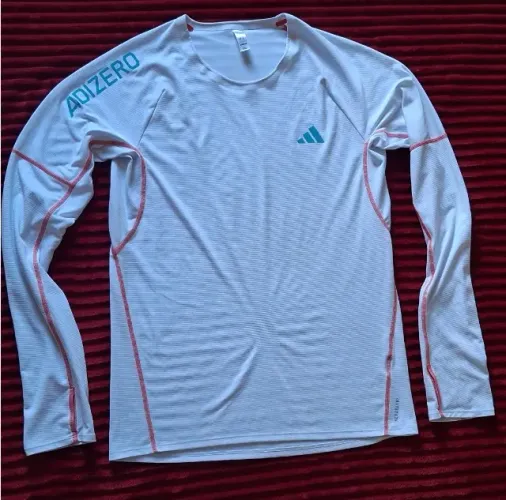 Camiseta Adidas Adizero Running Manga Longa