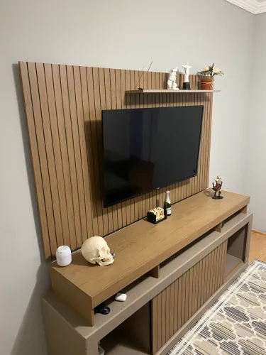 Rack com painel 