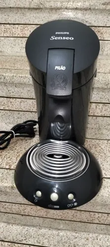 Cafeteira Philips Senseo Pilão - Preta (Sistema de Sachês)